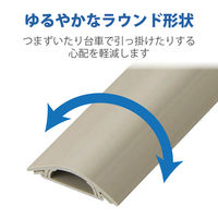エレコム 床用モール (長さ1m・ベージュ) LD-GA1307 1個（直送品）