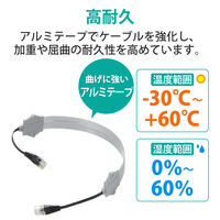 エレコム CAT5E準拠対応LANケーブル(屋外対応版) LD-VAPF/SV05 1個