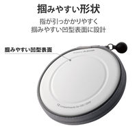 エレコム（ELECOM） CD/DVDファスナーケース セミハード 12枚入 CCD-H12WH 1個