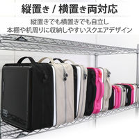 エレコム（ELECOM） CD/DVDファスナーケース セミハード 320枚入 CCD-H320BK 1個