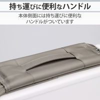 エレコム（ELECOM） Blu-ray対応ファスナーケース（160枚） セミハード 白 CCD-HB160WH 1個（直送品）