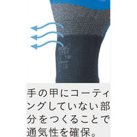 ショーワグローブ ショーワ ニトリル背抜き手袋 NO376R ホールド オイル&ナックル L NO376R-L 1双 778-7278