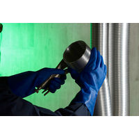 ショーワグローブ ショーワ 塩化ビニール手袋 ブルーフィット(薄手)3双パック Sサイズ NO181-S3P 1袋(3双) 790-0929（直送品）