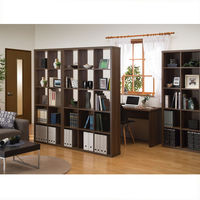 白井産業 セパルテック サイズオーダー木製デスク 深型 ダークブラウン 幅700×奥行548×高さ726mm 1台（直送品）