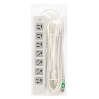 延長コード 電源タップ 5m 3P（ピン） 7個口 スイッチ ライトグレー TAP-F37-5ZR サンワサプライ 1個
