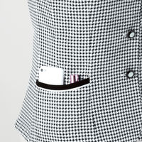 アイトス Pieds オーバーブラウス ホワイト 15号 HCL6330-001 1着（直送品）