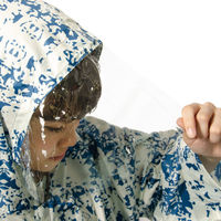 Makku(マック) レインポンチョドレス リーフ AS-600 1着（直送品）