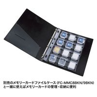サンワサプライ メモリーカードクリアケース(microSDカード用・6個セット) FC-MMC10MICN 1個（直送品）