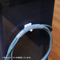 サンワサプライ ケーブルタイ(スパイラル・ブラック)2m巻き・内寸直径12mm CA-SP12BKN 1個