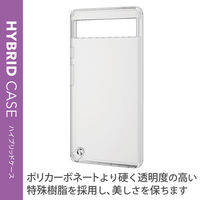 Google Pixel 6a ケース カバー ハイブリッド 耐衝撃 弾力性 クリア PM-P221HVCKCR エレコム 1個（直送品）