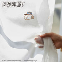 スミノエ PEANUTS セミオーダー レースカーテン ツールズボイル 1800×1490mm ホワイト １セット(2枚入)（直送品）
