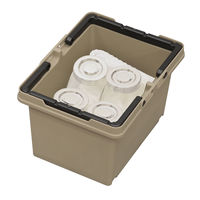 JEJアステージ セパレートバスケット25 サンドベージュ 1個