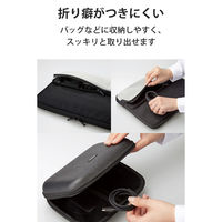 タイプCケーブル (USB-C to C) PD対応 60W 70cm なめらか 黒 MPA-CCSSEC07BK エレコム 1本