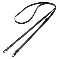 スマホ ショルダー ストラップ 53～65cm ソフトレザータイプ ブラック P-STCASDPLBK エレコム 1個
