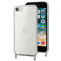 iPhone SE 第2、3世代/8/7用 ケース ハイブリッド 衝撃吸収 クリア PM-A22SHVCKSHCR エレコム 1個（直送品）