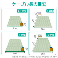 LANケーブル CAT5e 1m 簡易パッケージ 爪折れ防止 ブルー LD-CTT/BU1/RS2 エレコム 1セット(20本入)（直送品）