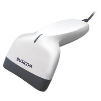 ビジコム 1次元バーコードリーダー 白 BC-BR1000U-W 5台