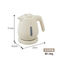 象印マホービン 電気ケトル 1.0L CK-DB10-CA ベージュ 1台