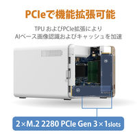 NAS QNAP TS-262 単体 メモリー 4GB 組み立て式 1台