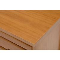 ファミリー・ライフ 天然木鍵付き引き出しいっぱいFAX台 コンセント付き 76cm幅 04145 1台