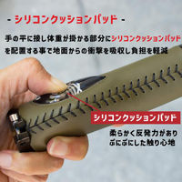 GORIX レザーグリップ クッション付き GX-501 ブルー 43464 1個（直送品）