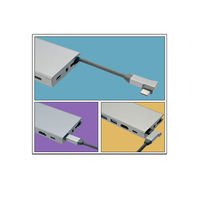 変換アダプタ　マルチドッグ Type-C[オス] → [メス]マルチ Dock Hubアダプタ　 5個