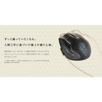 バッファロー 無線　ＢｌｕｅＬＥＤ　３ボタン　プレミアムフィットマウス　ブラック BSMBW300MBK 5台（直送品）