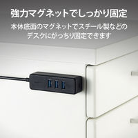 USBハブ A×3ポート C×1ポート タイプCコネクタ USB3.1(Gen1) 黒 U3HC-T431P5BK エレコム 5個（直送品）
