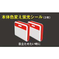 【標識】ムサシ 激突防止ライト ワイヤレス DW-900 1セット（10台：2台入×5）