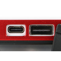 投光器 Ganz LED コンパクト投光器 調光 調色 USB充電式 1200ルーメン 実用点灯8時間 耐塵耐水 1個 ジェントス