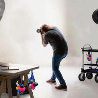 RIP-TIE(リップタイ) キャリングテープホルダー25mm幅×550mm ハトメ付き 黒 CT25-A22-BK 1袋(1本)