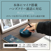 オウルテック アルミニウム製Bluetoothハンズフリー通話対応ワイヤレススピーカー レッド OWL-BTSP03S-RRE 1個