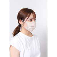 Kirei Mask（キレイマスク） コーディネートカラー（ピンク・ベージュ）すこし小さめ 1箱（40枚入） 川本産業 カラーマスク