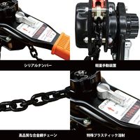 ヨロスト レバーホイスト1.6T 142064 0001 5個（直送品）