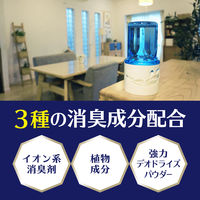 消臭剤 芳香剤 置き型 お部屋のスッキーリ 広い空間用 ルーミーリッチソープの香り 400mL 1個 室内 アース製薬