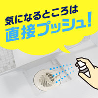 カビ防止 スプレー お風呂掃除 らくハピ お風呂カビーヌ無煙プッシュ フレッシュソープの香り 4ヵ月分 1個 防カビ カビ対策 予防 浴室 アース製薬