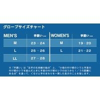 ハヤブサ HB Y4182-M-90 シープバックグローブ 3本 黒 1双（直送品）