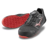 ミズノ オールマイティ LSII52L BOA ブラック×レッド 28.0cm F1GA220209 1足