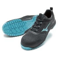 ミズノ オールマイティ ES31L ブラック×ライトブルー 25.0cm F1GA190391 1足