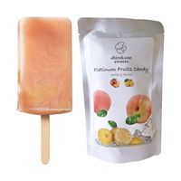 【桐箱入りギフトカード】御祝熨斗　お祝い　贈り物に　「shirokane sweets TOKYO」シーズナルフルーツアイスキャンディ涼菓特（直送品）