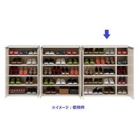 フナモコ エントランスファニチャー 幅900×奥388×高956mm ホワイトウッド ECS-90L 1台（直送品）