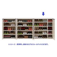 フナモコ エントランスファニチャー 幅900×奥388×高956mm リアルウォールナット ECD-90L 1台（直送品）