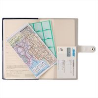 【2023年4月版】PAGEMファミリーM ポーチたっぷりスリム-i 週間横ケイ ライトグレー  日本能率協会マネジメントセンター（直送品）