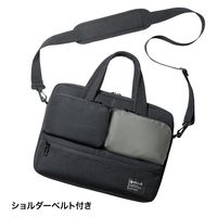 サンワサプライ カジュアルPCバッグ(13.3インチワイド対応・ブラック) BAG-CA11BK 1個
