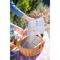 アイトー #0266034 抗菌ランチプレート クリーム 1枚（直送品）