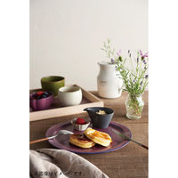 アイトー #0288038 翠 くわの実 大皿 1枚（直送品）