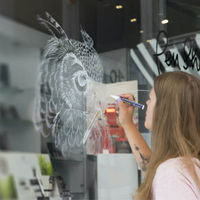 Securit チョークマーカー(スリム)ゴールド&シルバー各1本/箱 BL-SMA100-V2-GDSL 1箱(2本入)