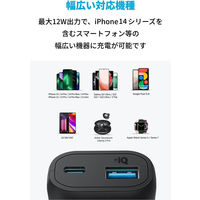 Anker モバイルバッテリー 5200mAh 2ポート USB Type-C USB-A 321 Power Bank 1個