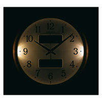 セイコー 温湿度・カレンダー表示付き自動点灯電波掛時計 KX276W 1個