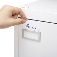 サンワサプライ 個別ロッカー 幅455×奥行400×高さ500mm ホワイト PLK-PS400W 1台（直送品）